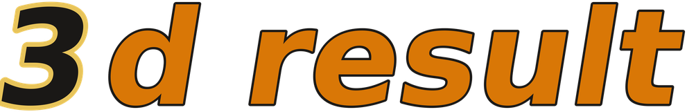 3d result logo